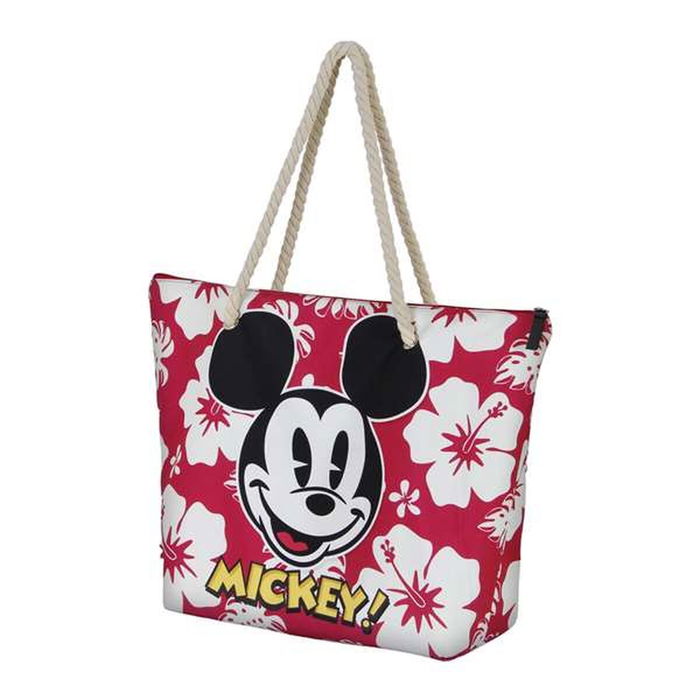 Sac de plage Mickey Mouse hawaii Rose