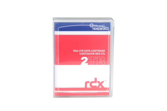 Tandberg Data Cassette RDX OT HDD 2 To Black 8731-RDX