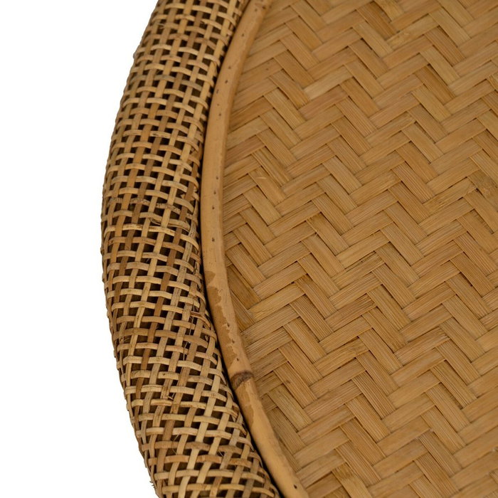 Table d'appoint RATÁN Beige 59 x 59 x 49,5 cm