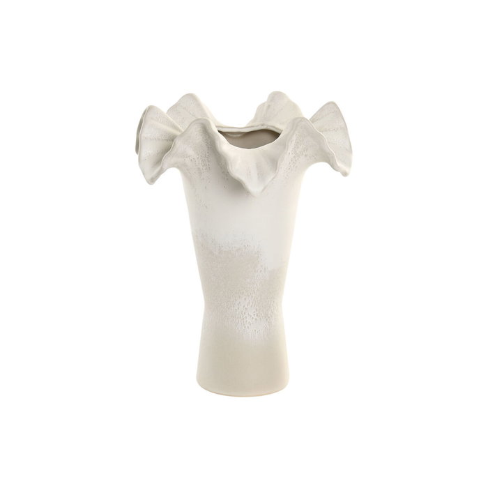 Vase Home ESPRIT Blanc Céramique 26 x 26 x 33 cm Vase Home ESPRIT Blanc Céramique 26 x 26 x 33 cm