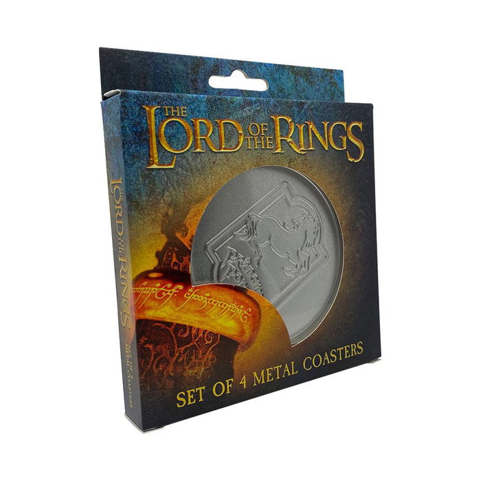 FaNaTtik Le Seigneur des Anneaux pack 4 sous-verres Green Dragon