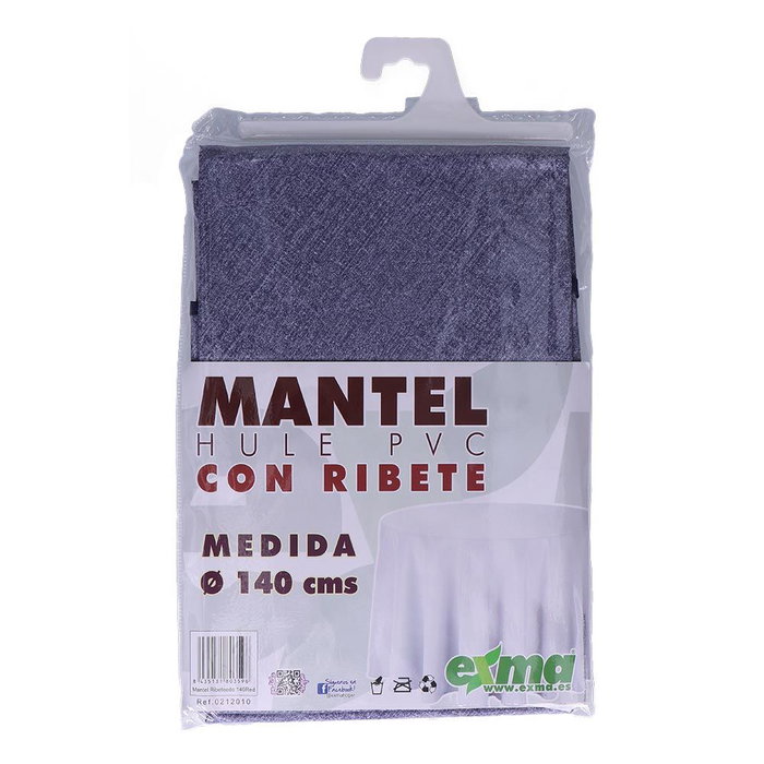 Exma Nappe en caoutchouc bordée ronde Ø 140 cm modèles variés