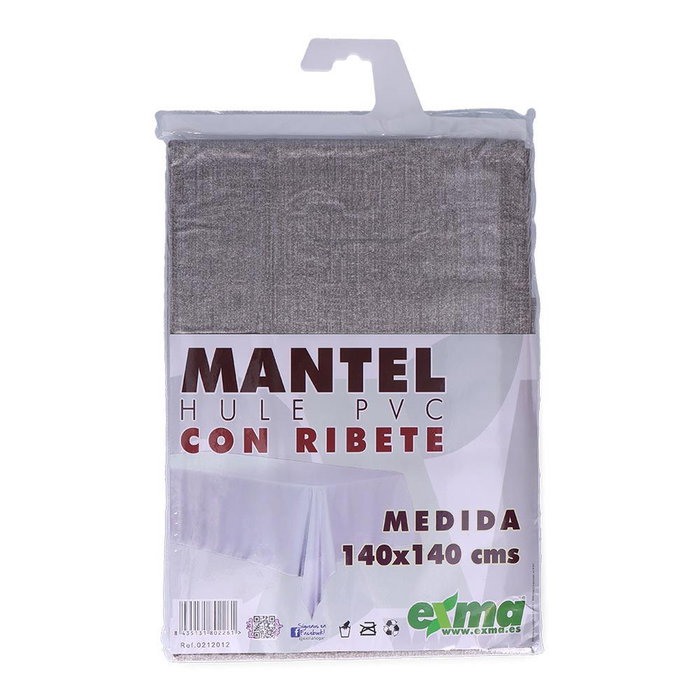 Exma Nappe en caoutchouc bordée ronde Ø 140 cm modèles variés