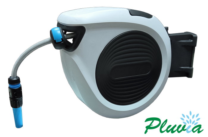 PLUVIA HR31-20 Enrouleur de tuyau mural automatique 20 m PLUVIA HR31-20 Enrouleur de tuyau mural automatique 20 m