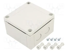 FIBOX MNX Boîtier universel gris 100x100x60mm ISO/IK08