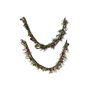 Guirlande de Noël Home ESPRIT Rouge Vert Polyéthylène 23 x 11,5 x 180 cm (2 Unités)