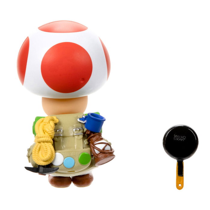 JAKKS PACIFIC - Figure Toad Super Mario Bros - 13 cm - Figurine de Collection