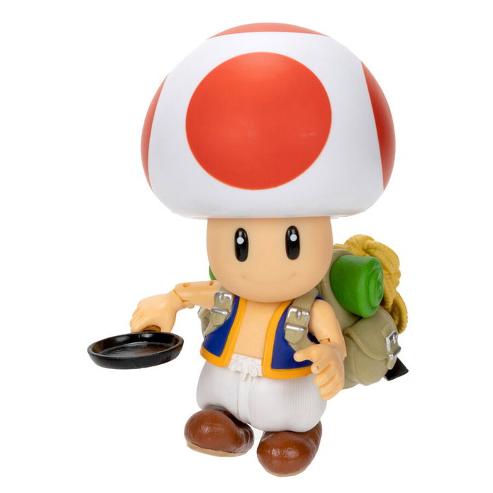 JAKKS PACIFIC - Figure Toad Super Mario Bros - 13 cm - Figurine de Collection