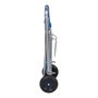 Devesa Chariot pliable en acier gris-plata - 40 kg
