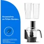 Nutribullet NB1224DG Blender extracteur puissant 1200W, bol multifonction Tritan, hache-légumes, moulin à café et épices, gris