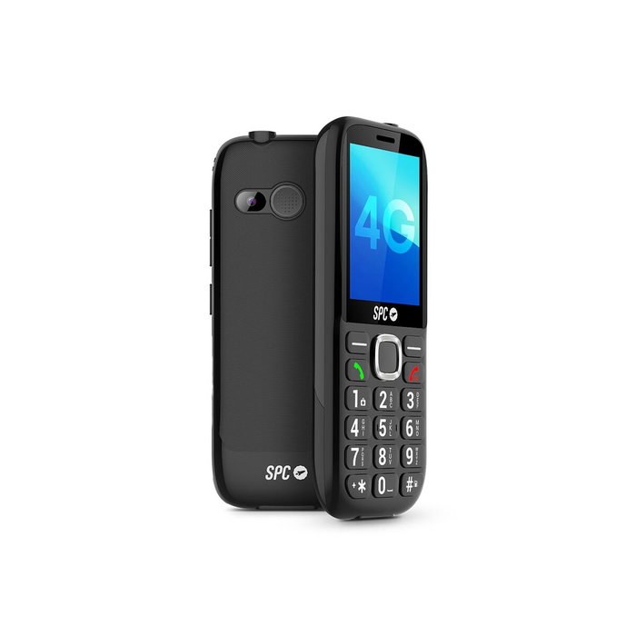 Téléphone portable pour personnes âgées SPC 2344N Noir 64 GB 2,4"