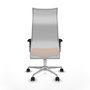 Piqueras y Crespo Chaise de Bureau Albacete Orange et Blanc