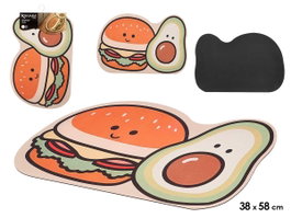 KINVARA Tapis de cuisine motif avocat