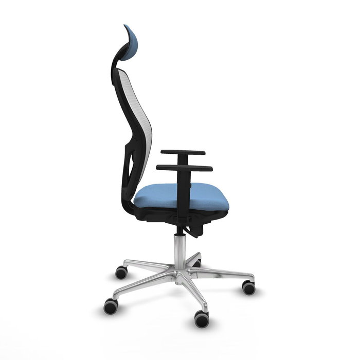 Piqueras y Crespo Chaise de Bureau Jorquera 1D086G1 Bleu ciel