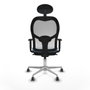 Piqueras y Crespo Chaise de Bureau Jorquera 1D086G1 Bleu ciel