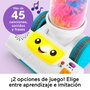 Fisher-Price Ma Première Aspiratrice Rire et Apprends 2-en-1 - Jouet Électronique Éducatif avec Sons et Lumières - 4 Langues (Anglais, Français, Italien, Portugais) - JMM34