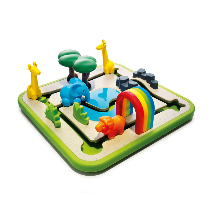 Smart Games Foto Safari SG042ES - Jeu de réflexion éducatif sur le thème du safari - À partir de 3 ans