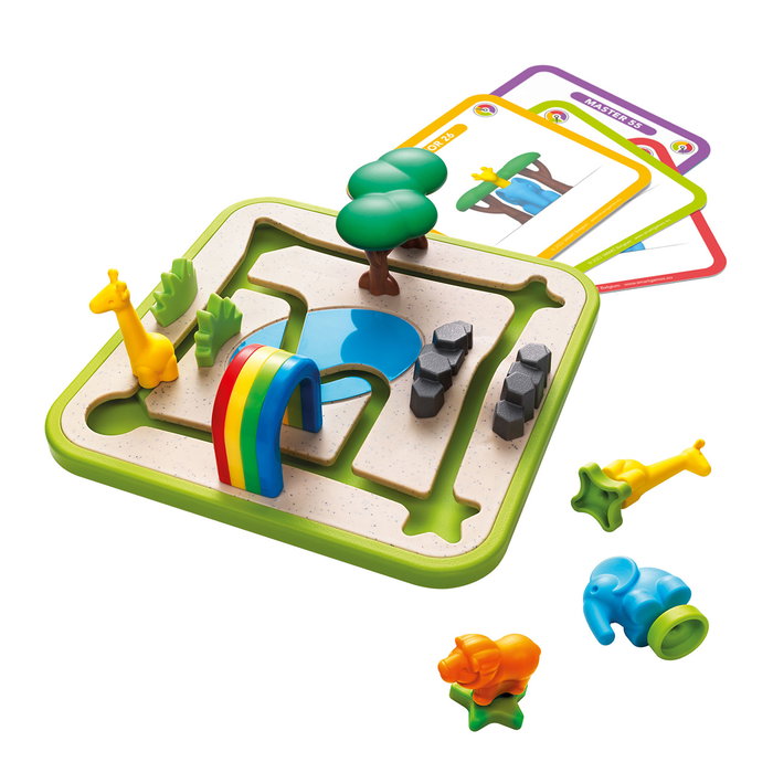 Smart Games Foto Safari SG042ES - Jeu de réflexion éducatif sur le thème du safari - À partir de 3 ans
