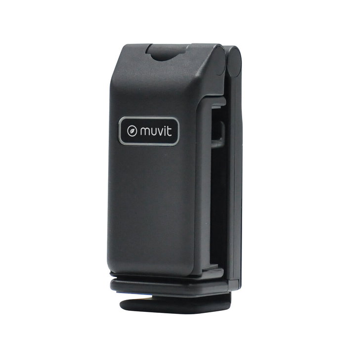 Support avec Pince pour Téléphone Portable à Plusieurs Positions Muvit MCCHL0009 Noir Plastique