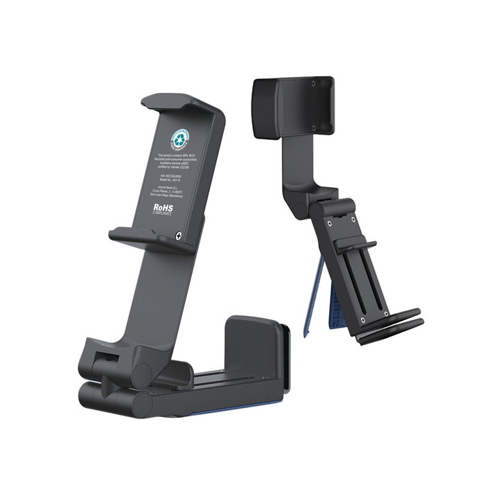 Support avec Pince pour Téléphone Portable à Plusieurs Positions Muvit MCCHL0009 Noir Plastique