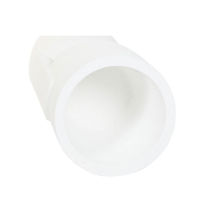 Cache-pot Home ESPRIT Blanc Magnésium Urbaine 38 x 38 x 91 cm Cache-pot Home ESPRIT Blanc Magnésium Urbaine 38 x 38 x 91 cm