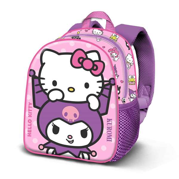 Karactermania Sac à dos enfant Hello Kitty Playful avec motif 3D et bandoulière rembourrée - 26 x 11 x 31 cm - Rose Karactermania Sac à dos enfant Hello Kitty Playful avec motif 3D et bandoulière rembourrée - 26 x 11 x 31 cm - Rose