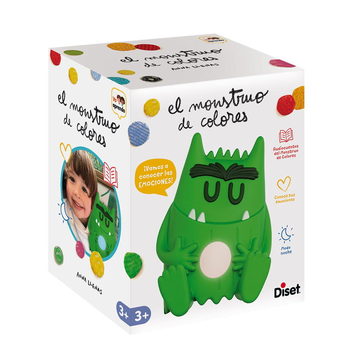 Diset Yo Aprendo Con El Monstruo De Colores 1120200280 - Jeu Éducatif pour Apprendre à Gérer les Émotions, en Espagnol