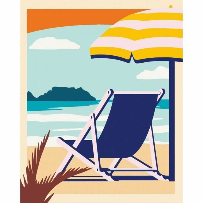 Ravensburger CreArt Relax at the Beach 24x30 cm