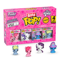 FUNKO Blister 4 figurines Bitty POP My Little Pony Pinkie Pie