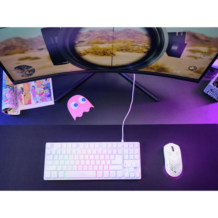 Souris Gaming Trust GXT 929 4800 dpi Blanc