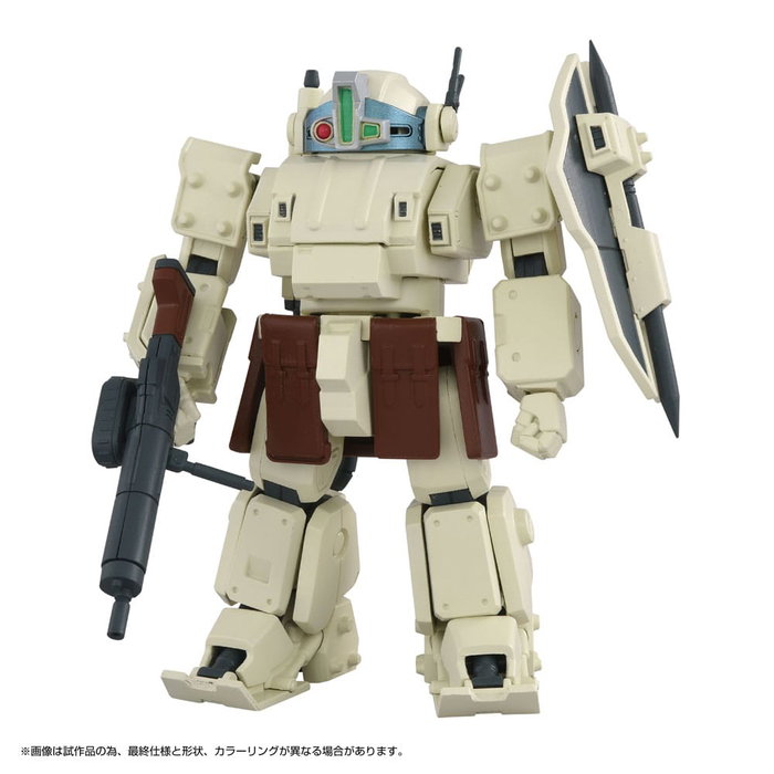 Armored Trooper Votoms figurine Toyrise 1/48 AT Collection 05 Odel Buckler 10 cm