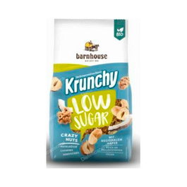 BARNHOUSE Muesli Krunchy Low Sugar Fruits Secs BIO 375 g