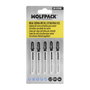 WOLFPACK LINEA PROFESIONAL Lot de 5 lames de scie sauteuse extra-fines pour métal HSS 32 TPI