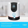 TP-Link Tapo C225 Caméra de sécurité Wi-Fi intérieure 2K avec détection IA, rotation Pan/Tilt 360° et vision nocturne