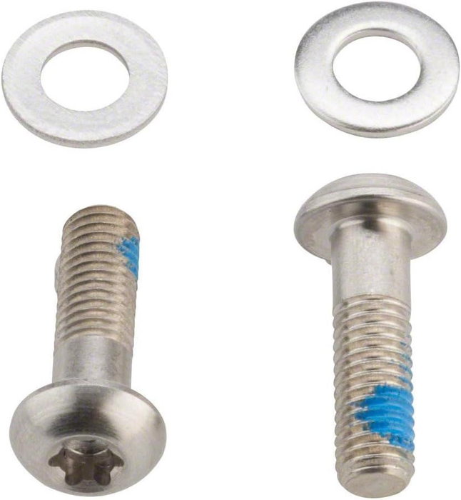 SRAM Vis pour frein à disque en acier inoxydable T25 17mm (lot de 2) SRAM Vis pour frein à disque en acier inoxydable T25 17mm (lot de 2)