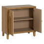 BigBuy Home Meuble d'Entrée Naturel 80 x 40 x 80 cm