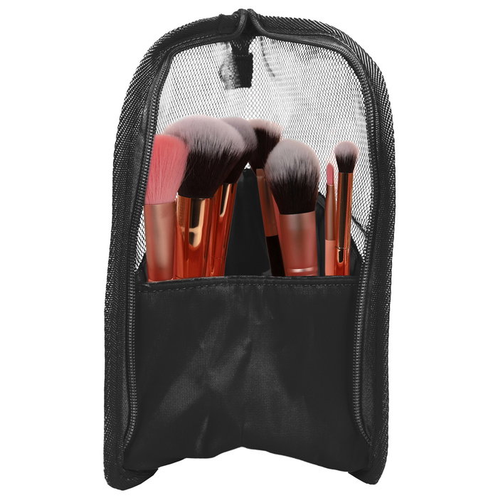 Cosmetic Club Neceser de pinceaux de maquillage en polyester