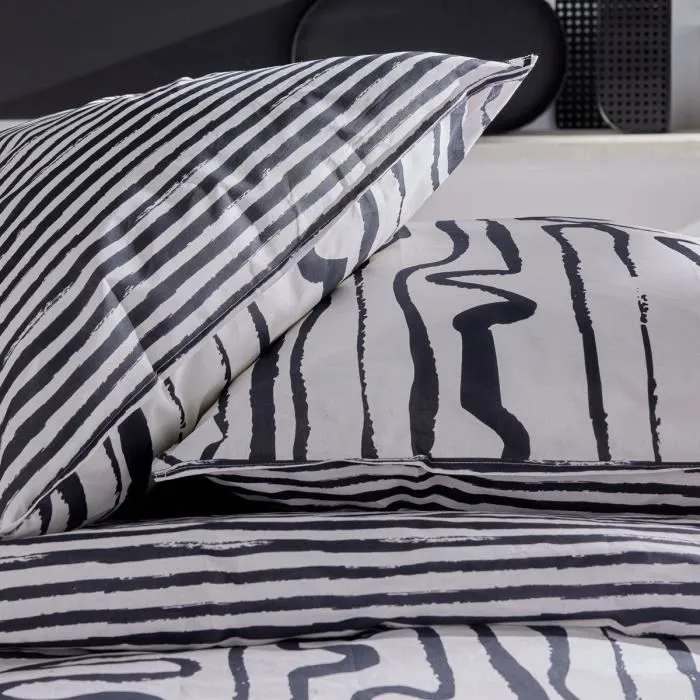 Today Parure de couette Sunshine 17.31 220x240 cm 2 personnes imprimée en coton 57 fils avec housse et 2 taies d'oreiller