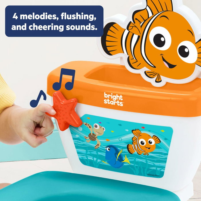 Bright Starts Disney Baby Nemo Pot 2-en-1 avec réducteur de toilette
