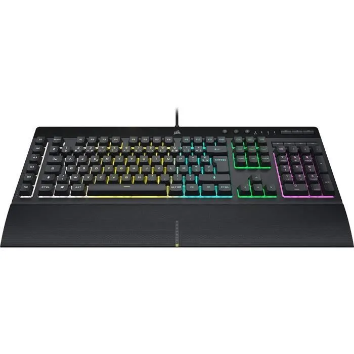Corsair Ensemble Gaming - Clavier K55 PRO, Souris M55-WIRED, Casque HS35 V2 et Tapis de souris MM250 XL