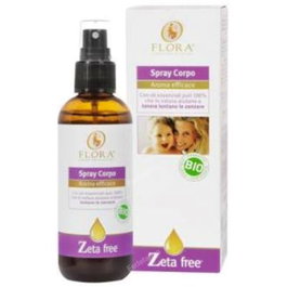 FLORA Spray Corporel Anti-moustiques Bio 100ml