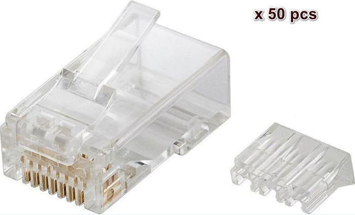 MicroConnect KON505-50 Lot de 50 Fiches Modulaires CAT6 8P8C, Connecteurs RJ45 pour Câbles Réseau MicroConnect KON505-50 Lot de 50 Fiches Modulaires CAT6 8P8C, Connecteurs RJ45 pour Câbles Réseau