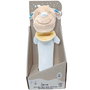 Claki Peluche Rino Baby Rabbit - Sons, couleurs douces, facile à nettoyer - Version multilingue (anglais, français, allemand, italien, portugais, espagnol)