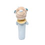 Claki Peluche Rino Baby Rabbit - Sons, couleurs douces, facile à nettoyer - Version multilingue (anglais, français, allemand, italien, portugais, espagnol)