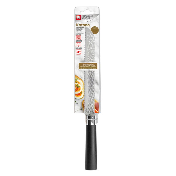 Richardson Sheffield Couteau à pain Katana Acier Inoxydable 20,5 cm (6 Unités) Richardson Sheffield Couteau à pain Katana Acier Inoxydable 20,5 cm (6 Unités)