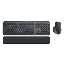 Logitech - Ensemble Souris et Clavier Sans Fil MX Keys S Combo pour Mac, Noir, Bluetooth, 920-012840