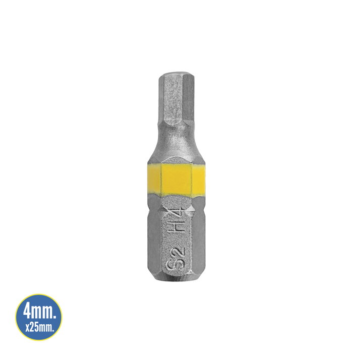 WOLFPACK LINEA PROFESIONAL Lot de 2 embouts hexagonaux 4,0 mm S2