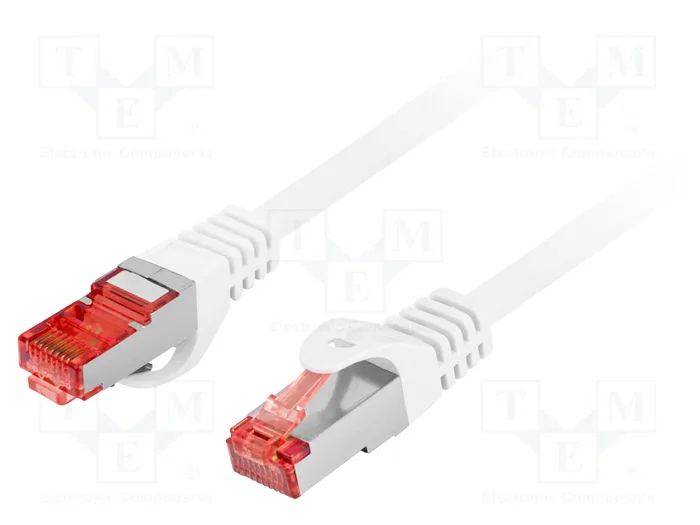 LANBERG Câble de raccordement Cat 6 S/FTP 20m blanc LANBERG Câble de raccordement Cat 6 S/FTP 20m blanc