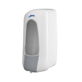 Jofel Aitana AC73000 Dosificateur de savon pour cartouche, 1 L, ABS blanc/gris/transparent