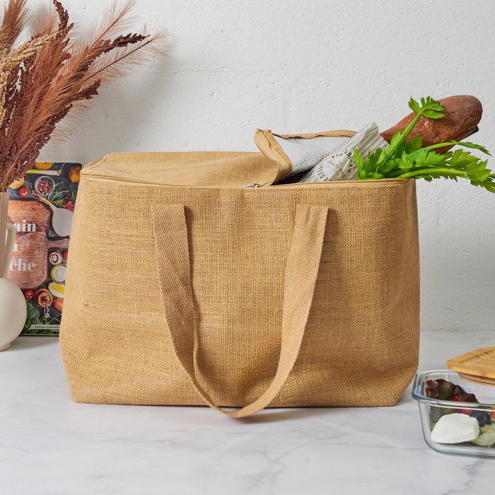 Entre Temps Sac isotherme en jute 40 L